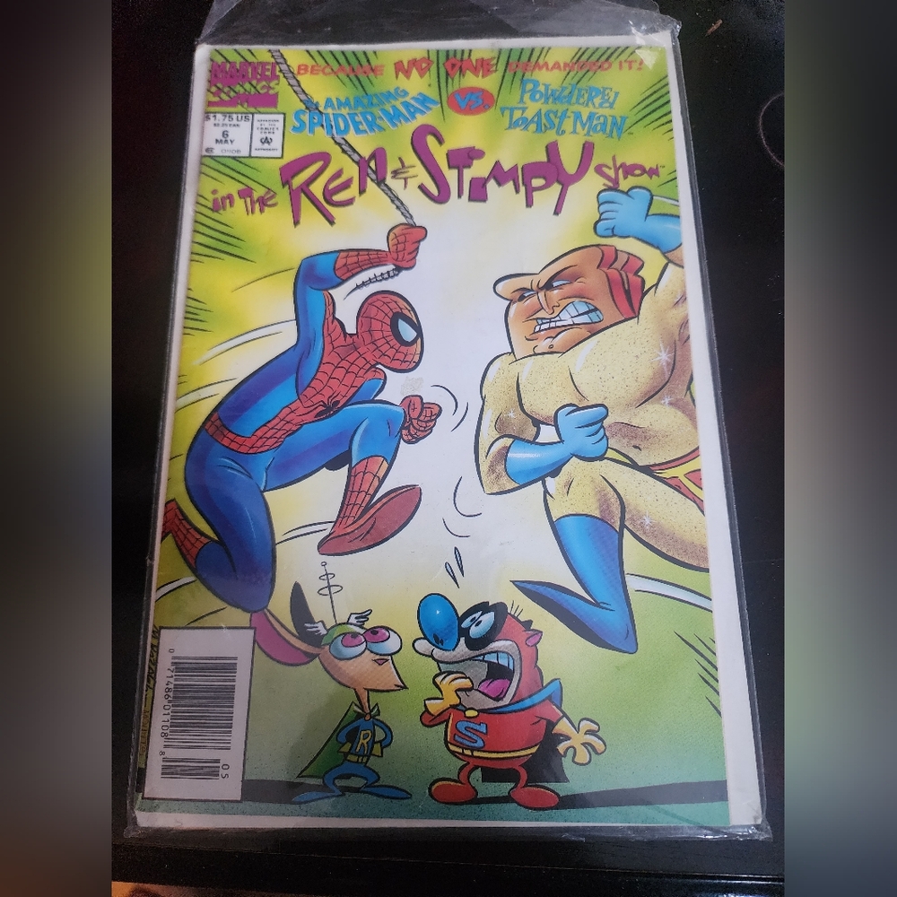 Spiderman Ren & Stimpy #6. Comic